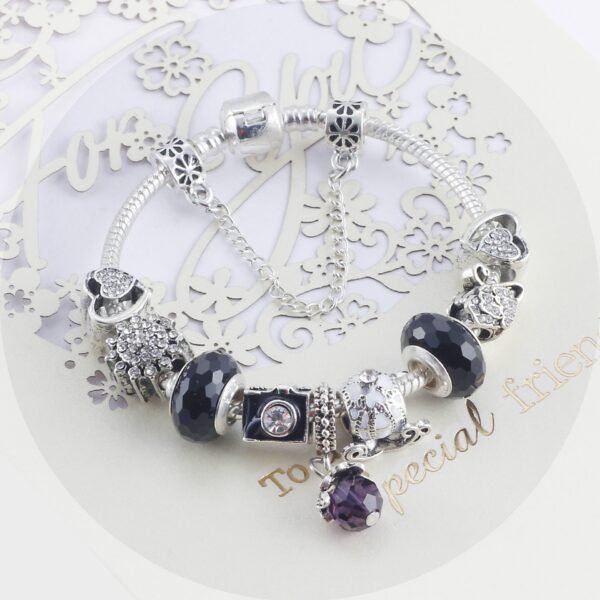 Valentine's Day gift amethyst niche bracelet DIY beaded ladies popular string ornaments hand bracelet ethnic wind