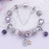 Valentine's Day gift amethyst niche bracelet DIY beaded ladies popular string ornaments hand bracelet ethnic wind