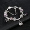 Valentine's Day gift amethyst niche bracelet DIY beaded ladies popular string ornaments hand bracelet ethnic wind