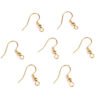 H60ce2aa0eebd40fc99732e143d83c5942 Silver Gold Plated Spring Ball Dangle Ear Wire Stainless Steel Earring Hooks For DIY Jewelry Making