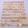 Various Designs Real 999 Pure 24K Gold Necklace Charms Pendants Women Ladies Bridal Engagement Wedding Jewelry Accessories