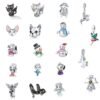 2023 The New Designer cartoon DIY charms for bracelet 925 Sterling silver for jewelry making Fit pandoraers DIY bracelet