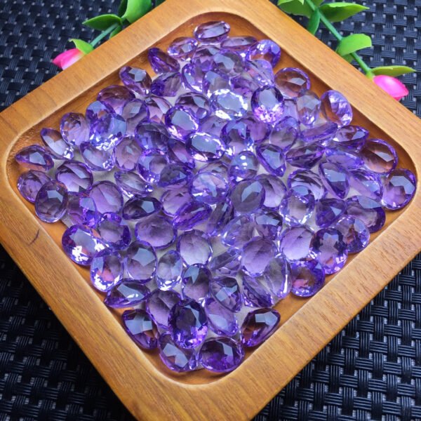 Amethyst faceted accessories