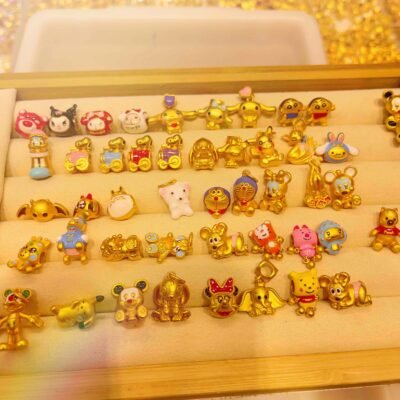 Crystal bracelet accessories.gold plated copper