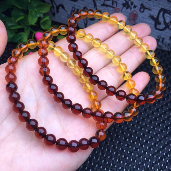 Beeswax gradient bracelet