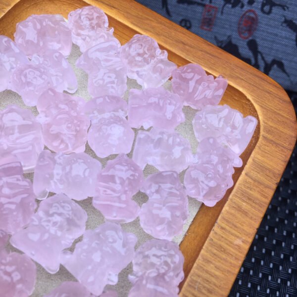 Powder crystal swallow gold beast small piece