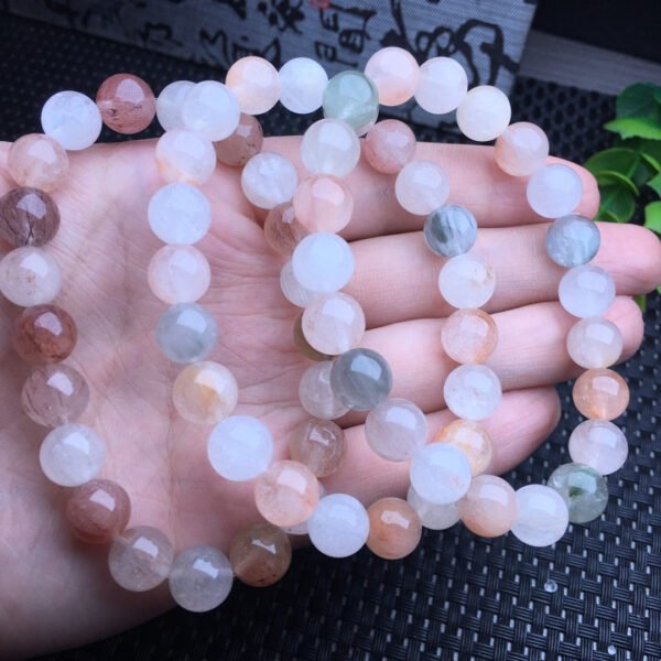 Rabbit hair single loop bracelet