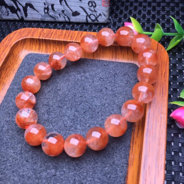 Red Rabbit Hair Single Loop Bracelet 💕 Specification 8-12mm ✨ 201001.5659