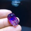 Natural Purple Hair Crystal Super Seven Purple Super Pixiu Pendant Treasure Collection, Size: 20.7/13mm 10202088