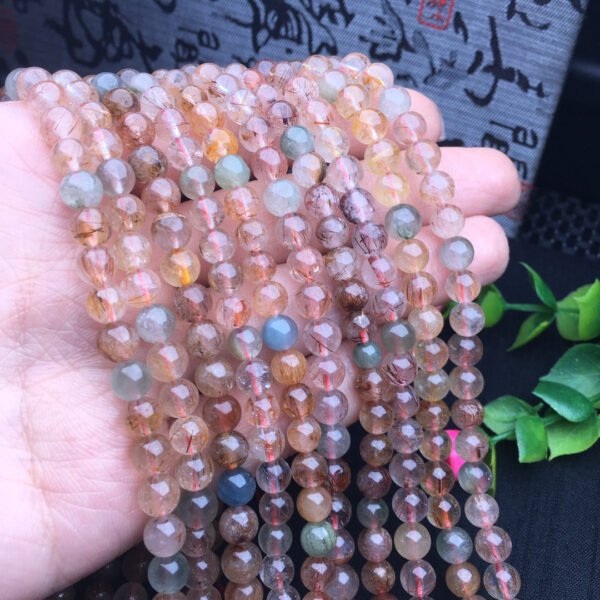 Colorful hair multi loop bracelet 💕 Specification 6mm ✨2410030659