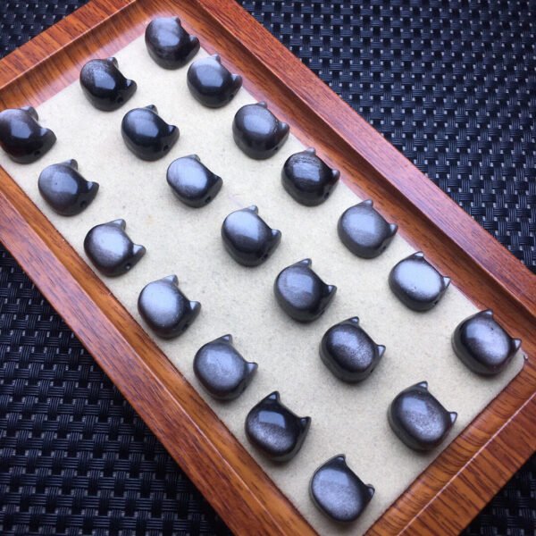 Silver Keystone Faceless Cat ✨ Specification 15-15.5mm 💗2610005864