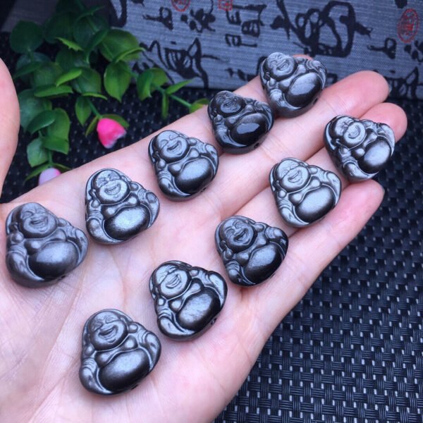 Silver Yaoshi Big Belly Buddha Pendant 💕 Specification 19.5mm ✨26100052396