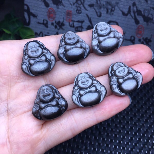 Silver Yaoshi Big Belly Buddha Pendant 💕 Specification 19.5mm ✨26100052396