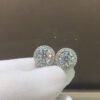 Mosan diamond earrings, 1 carat each, 2 carats in total2610120352