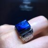 Natural colored Peter stone lightning pattern ⚡ Ring, size 13.6/10.3mm2710338621