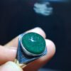 Natural Green Ghost Treasure Bowl Ring, Size 22.6/15.5mm2710298362