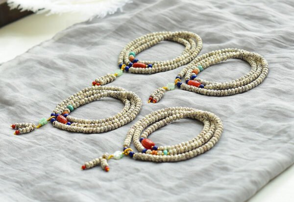 Natural Star Moon Bodhi Original Three Loop Bracelet2710045923