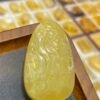 Chicken oil yellow honey wax Guanyin pendant, size 48.7x29.1x14.5mm, weight 13.01g left2710690315
