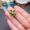 Natural diopside ring shipment, main stone size 3 * 5mm2810130189