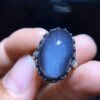 Natural Blue Ghost Blue Sands Starlight Ring, Size 17/11mm2810298556