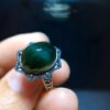 Natural green crystal ring, specification: 12.5/10mm2810268166