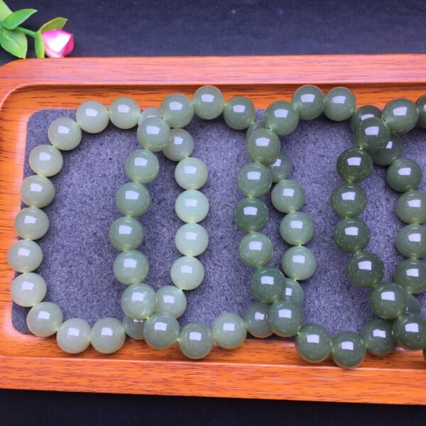 Hotan Jade Single Loop Bracelet 💕 Specification 10mm ✨ 2910110156