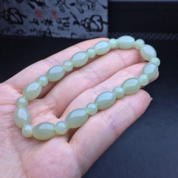 Hotan Jade Single Loop Bracelet 💕 Specification 7mm ✨2910060897