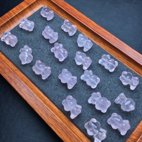 Pink crystal bear accessories goods 💕 Specification 12mm ✨3110008126