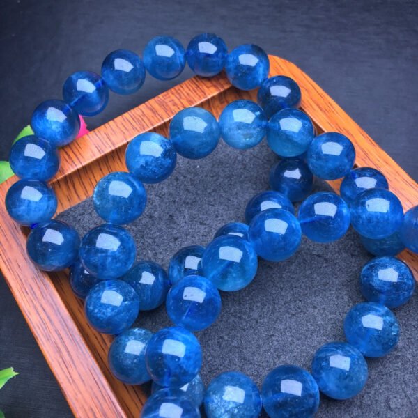 Sparkling Sea Blue Treasure Single Loop Bracelet 💕 Specification 9-14mm ✨3110285166