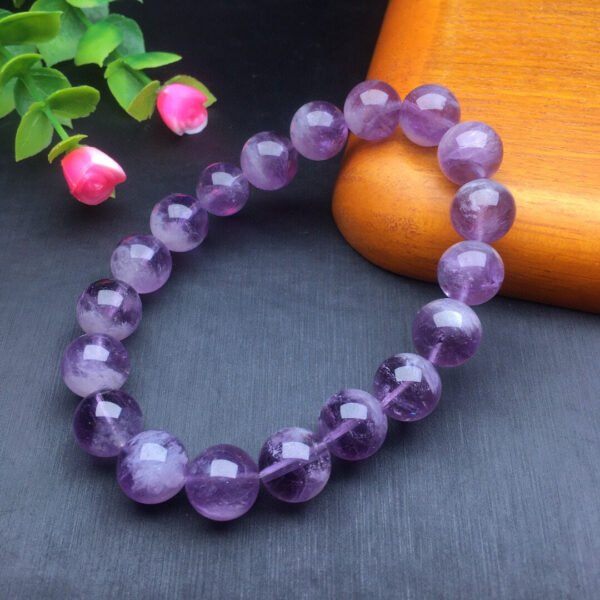 Purple Rabbit Hair Single Loop Bracelet 💕 Specification 9-11mm ✨0211050156