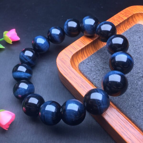 Blue Tiger Eye Single Loop Bracelet 💕 Specification 11-15mm0211165158