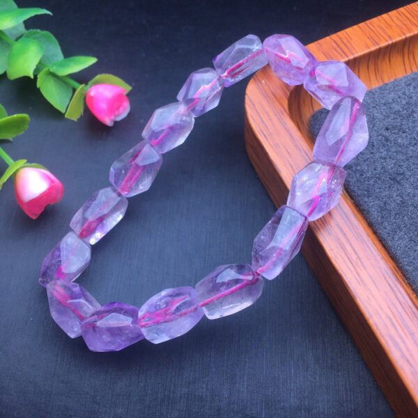 Amethyst Gradient Shaped Bracelet 💕 Specification 8mm ✨0211031166