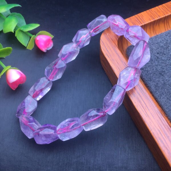 Amethyst Gradient Shaped Bracelet 💕 Specification 8mm ✨0211031166