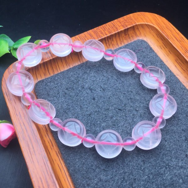 Pink Crystal Gold Coin Bracelet 💕 Specification 10mm 0211023144