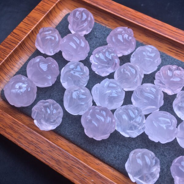 Pink crystal fox ball accessories 💕 Specification 13-16mm ✨0311009156