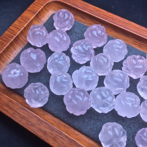 Pink crystal fox ball accessories 💕 Specification 13-16mm ✨0311009156