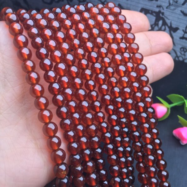 Orange Red Garnet Multi Loop Bracelet 💕 Specification 6mm ✨0311060155