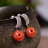 Original Light Luxury South Red Pixiu Earline/Earrings, 10.7mm0311089156