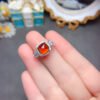 Pure natural Fanta ring, main stone 8mm0411120891