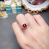 Pure natural Fanta ring, main stone 8mm0411120891