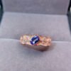 Natural Tanzanite Ring, Main Stone Size 4 * 6mm0411120159