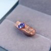 Natural Tanzanite Ring, Main Stone Size 4 * 6mm0411120159