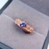 Natural Tanzanite Ring, Main Stone Size 4 * 6mm0411120159