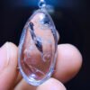 Rare Natural Water Gall Pendant Necklace, Size 28/14.2mm0711398155