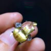 Titanium crystal gourd ring, specifications: 18.4/10.4mm0711248195