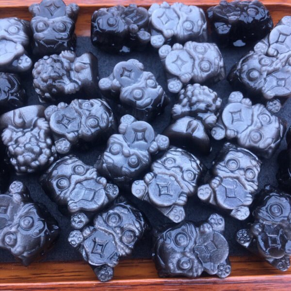 Silver Yaoshi Swallowing Gold Beast Small Piece 💕 Specification 19mm ✨0911006.5188