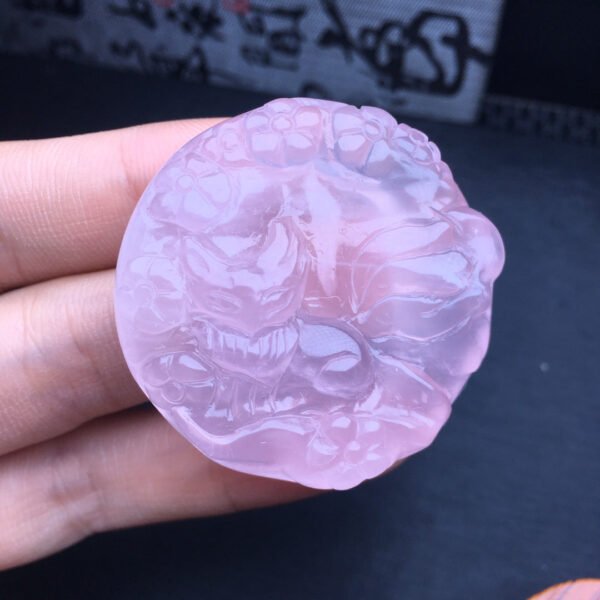 Pink Crystal Nine tailed Fox Pendant 💕 Specification 40mm0911026155