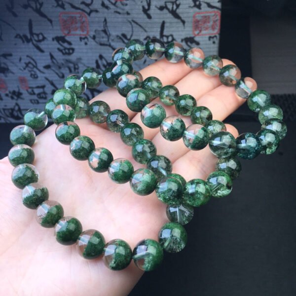 Colored Green Ghost Treasure Bowl Single Loop Bracelet 💕 Specification 8-12mm0911351266