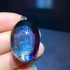 Natural Colorful 🌈 Blue Ghost Starlight Pendant, Size 28.2/19.5mm0911278566