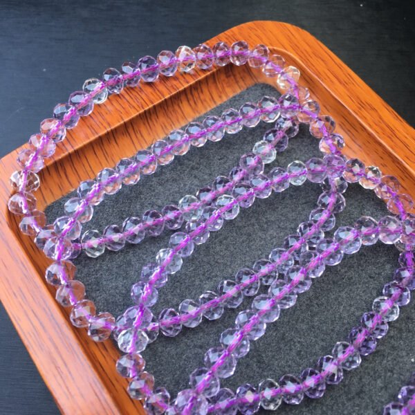 Amethyst Faceted Bracelet 💕 Specification 5mm ✨1110025845